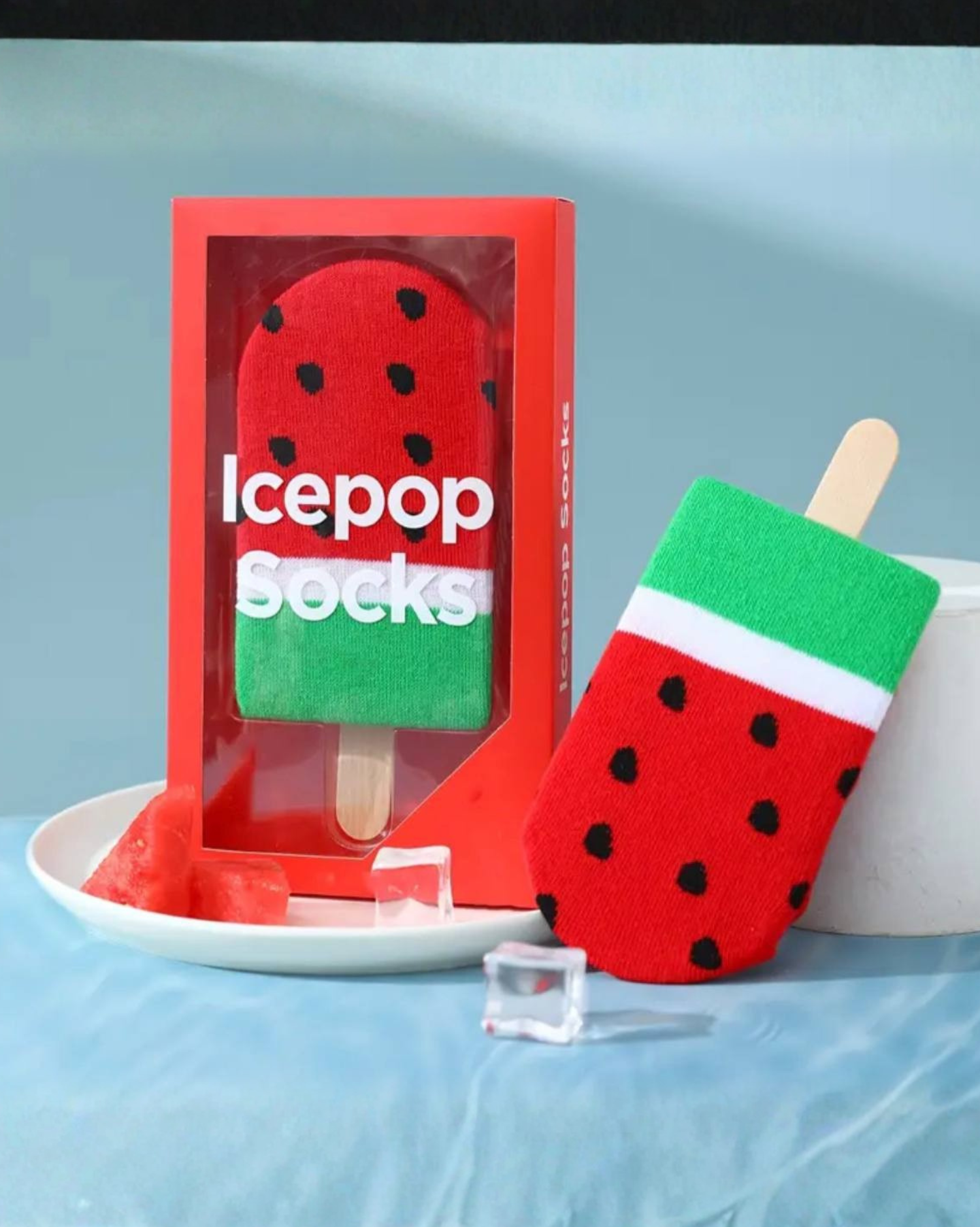 Watermelon Ice Cream Socks