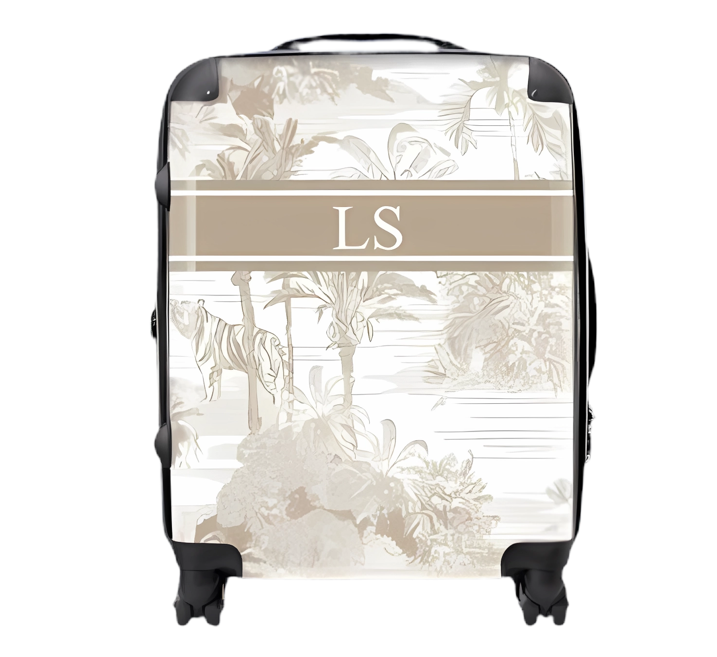 tropical suitcase