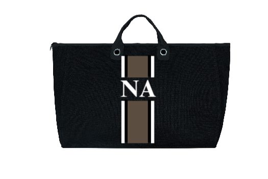 Black Jumbo Tote Bag