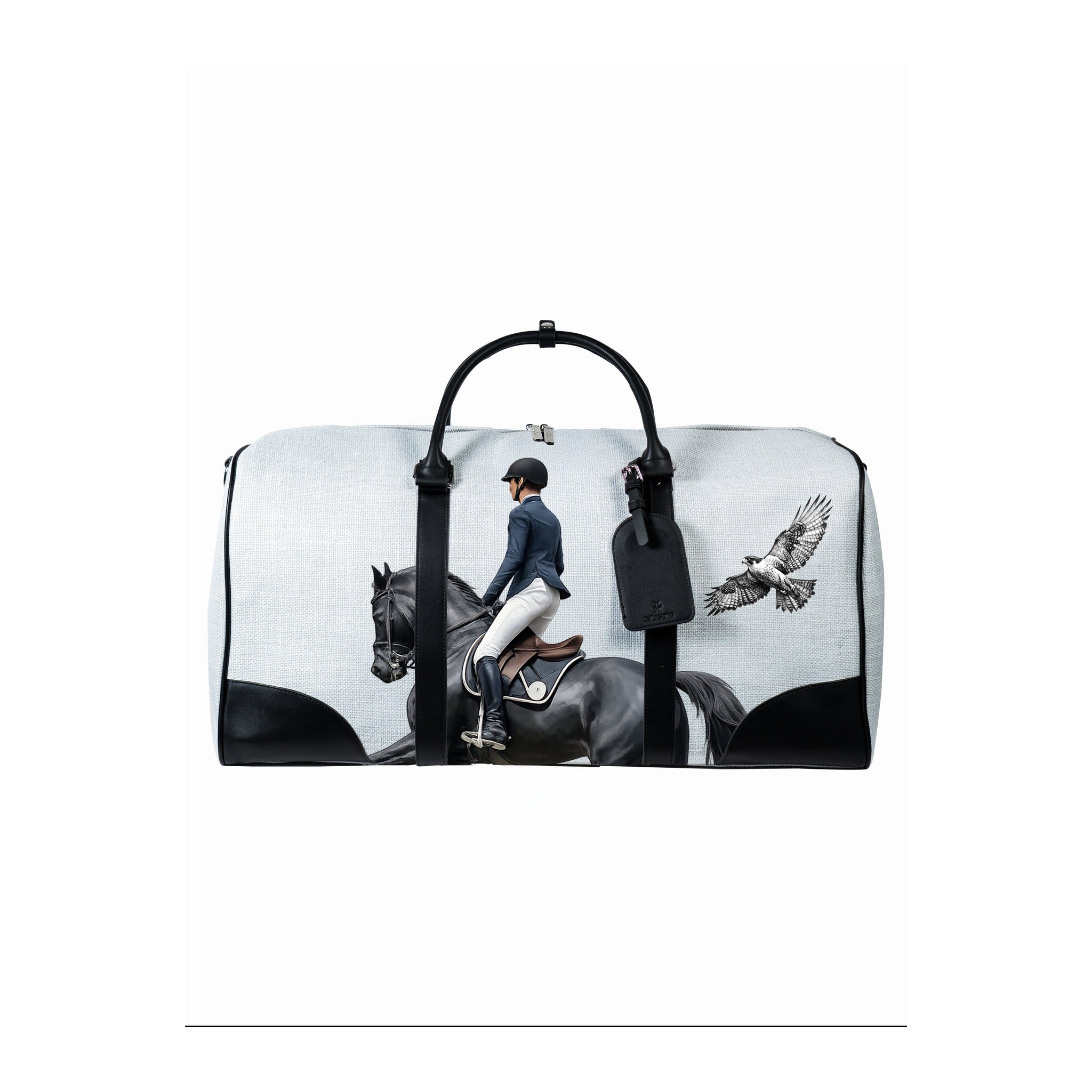 The Taranaki Duffle — Pearl White