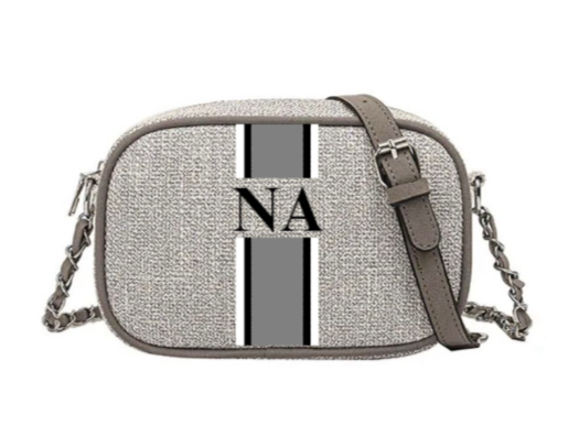 Gray Shoulder Sling Bag