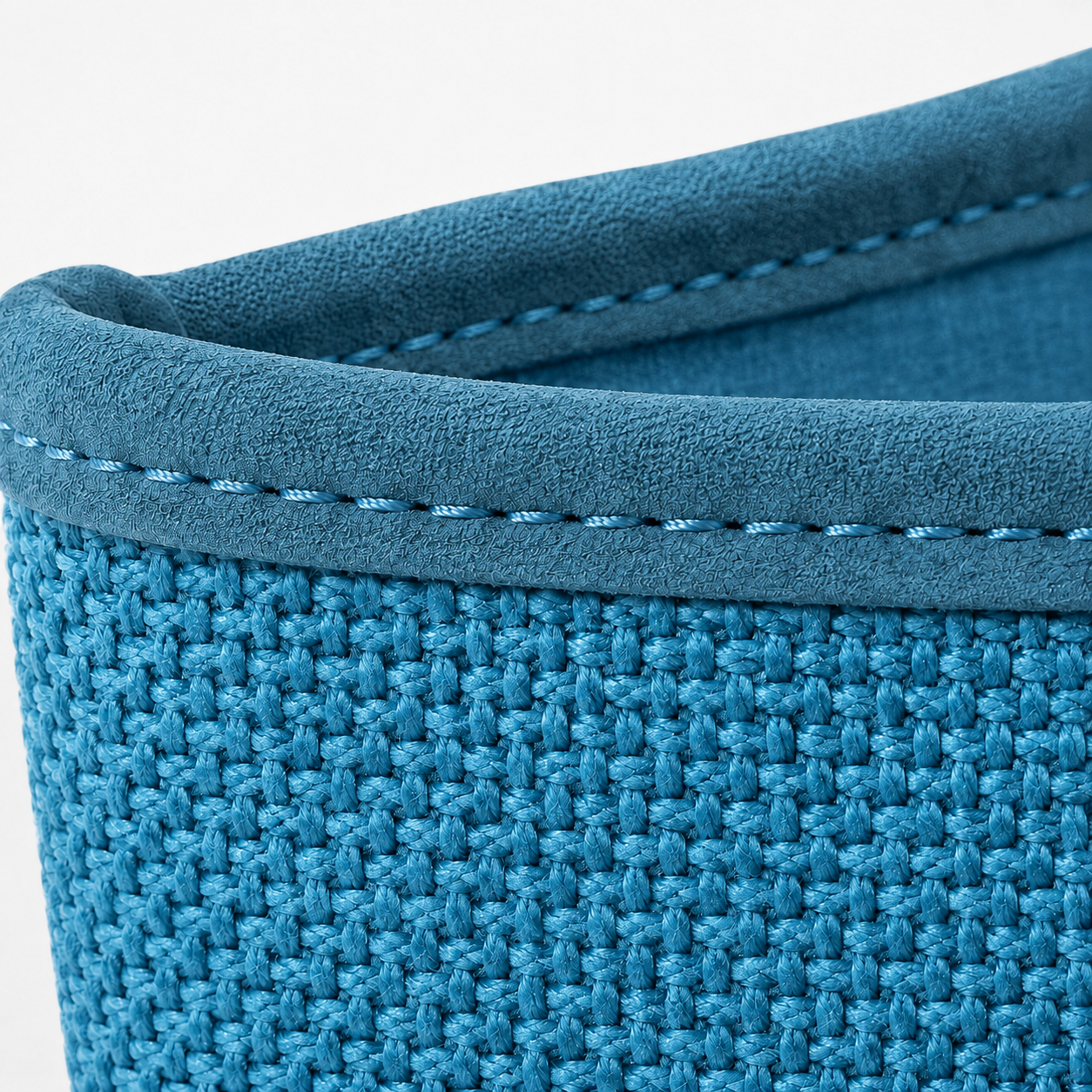 Blue Medium Tote Bag