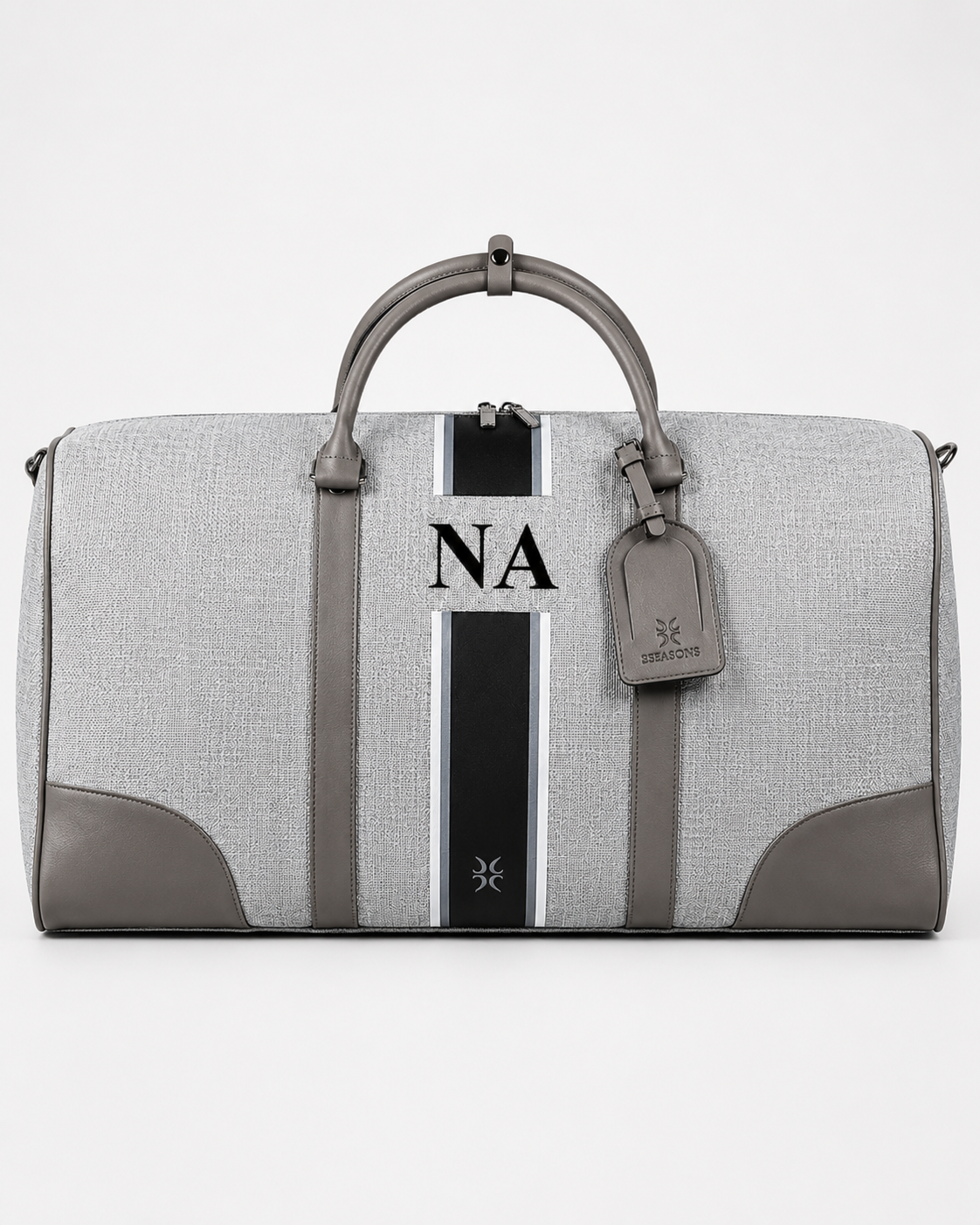 Gray Duffle Bag
