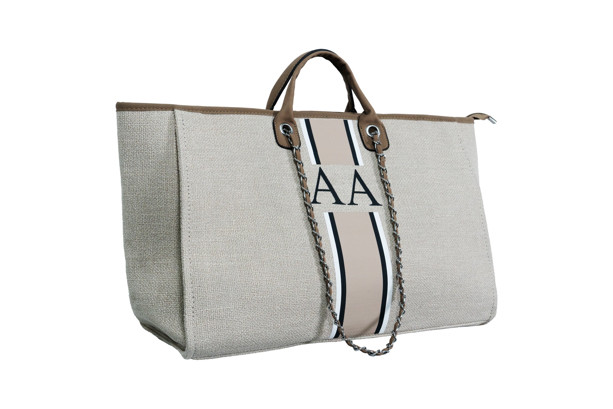 Brown Jumbo Tote Bag
