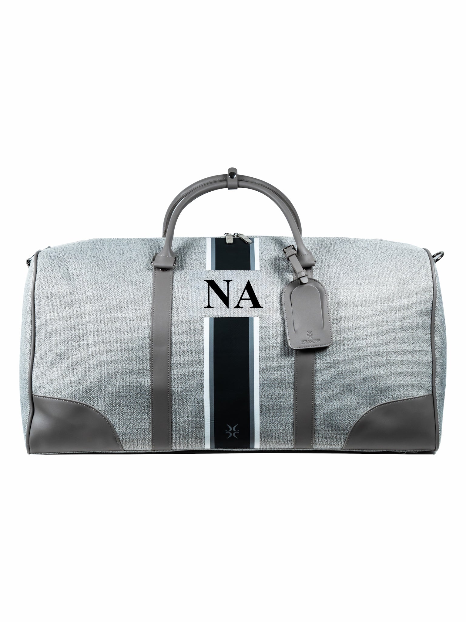 Gray Duffle Bag