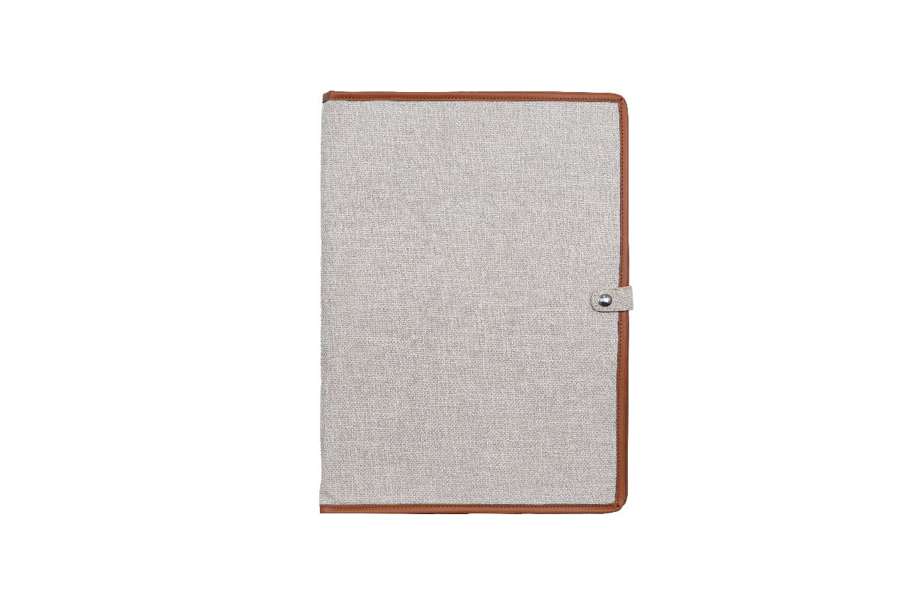 Brown Laptop & iPad Canvas Bag
