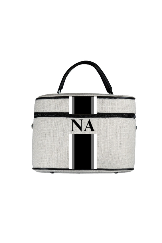 White Makeup Bag