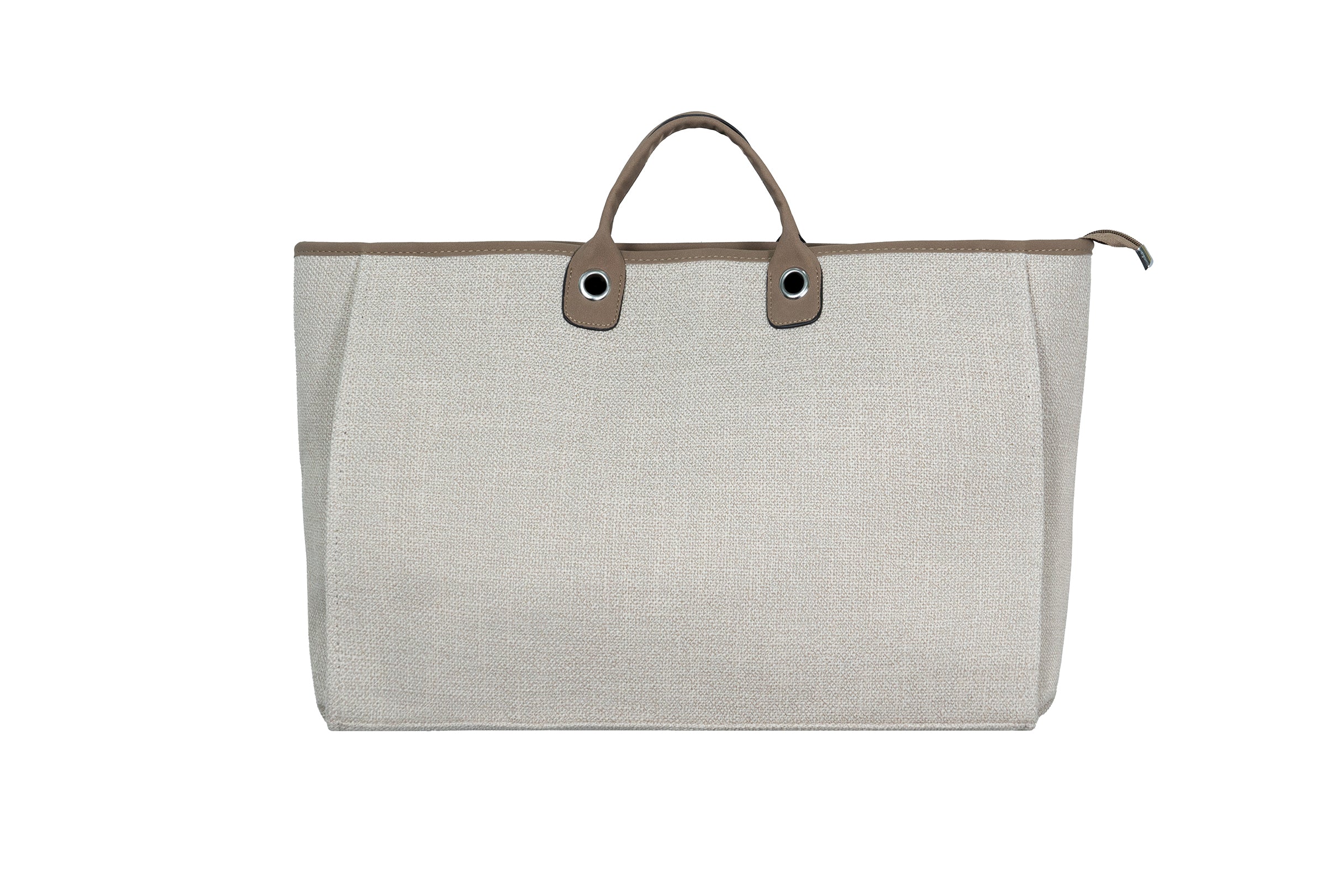 Brown Jumbo Tote Bag
