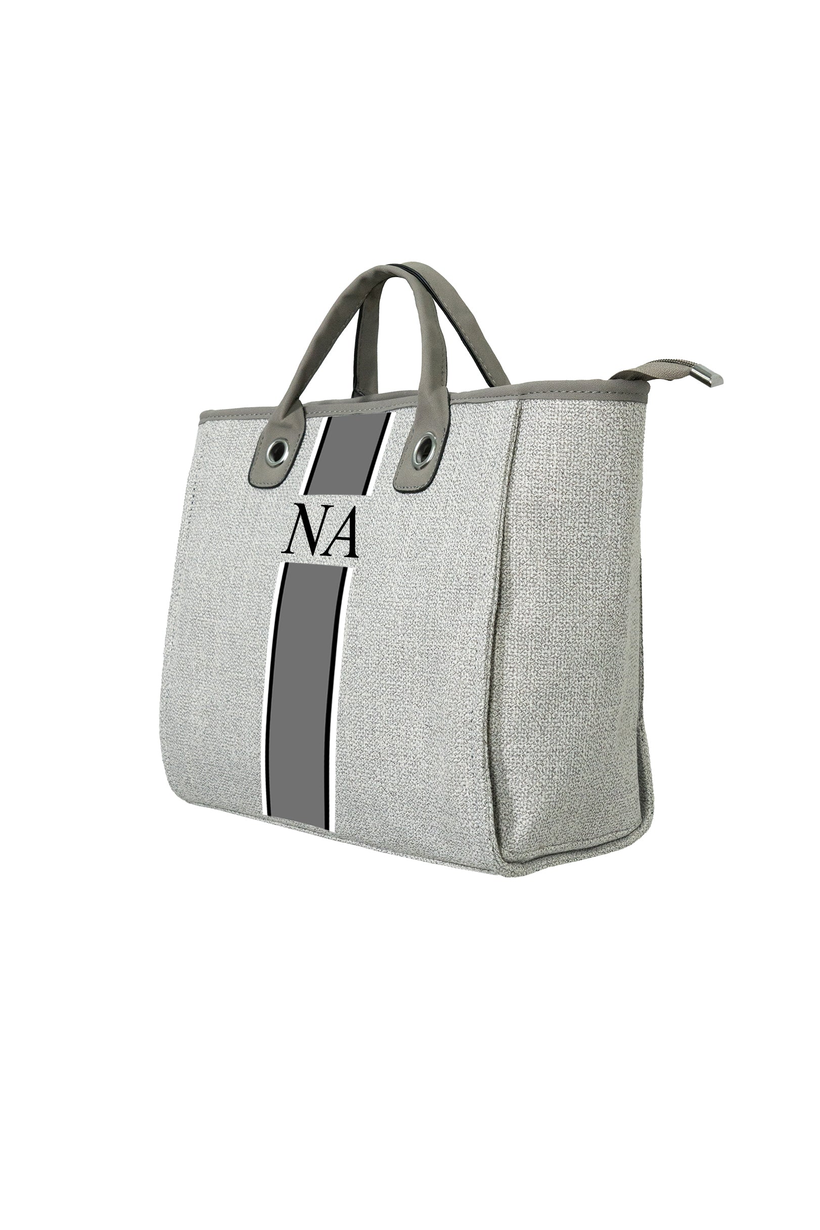 Gray Medium Tote Bag