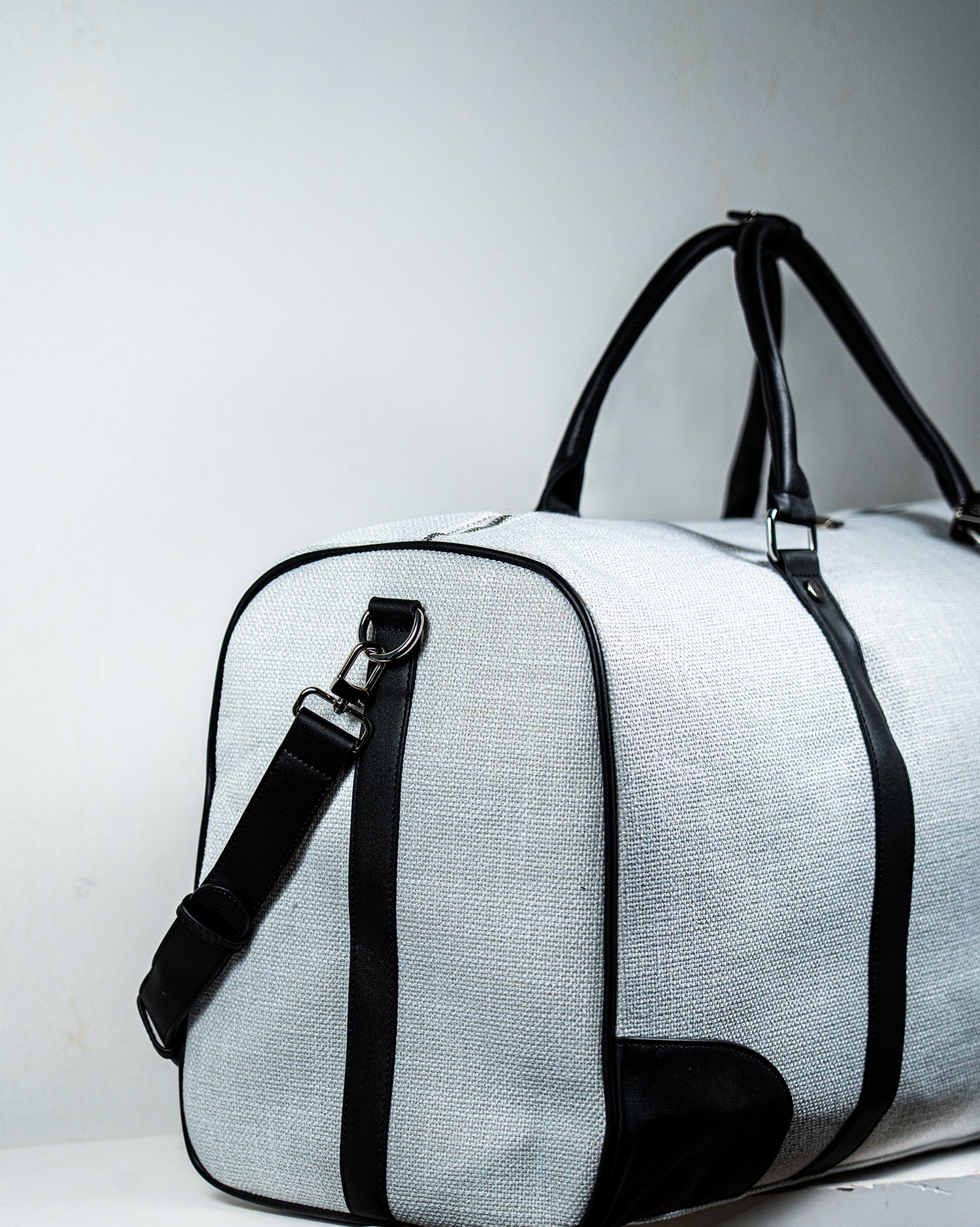 White Duffle Bag