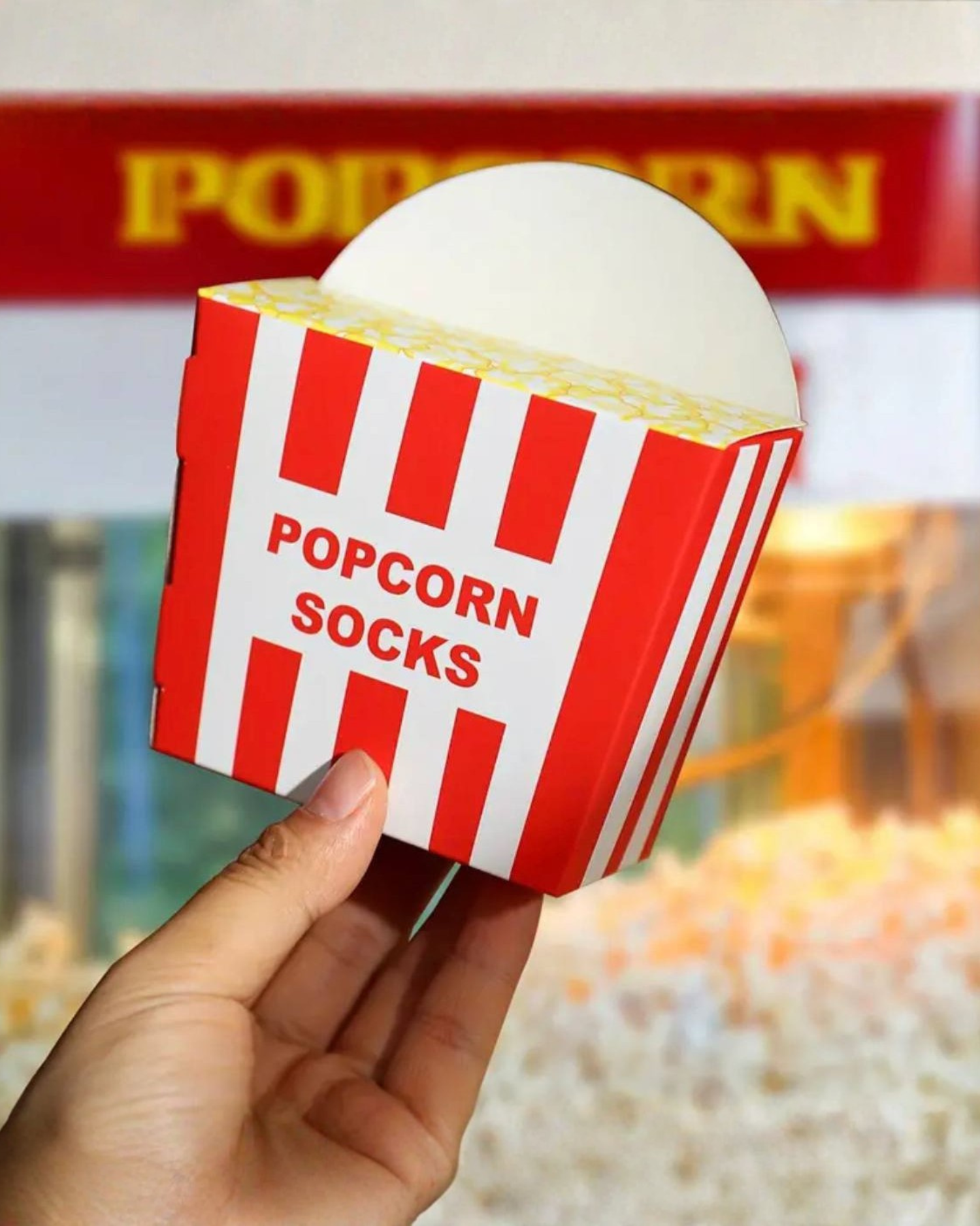 
Popcorn Pattern Crew Socks