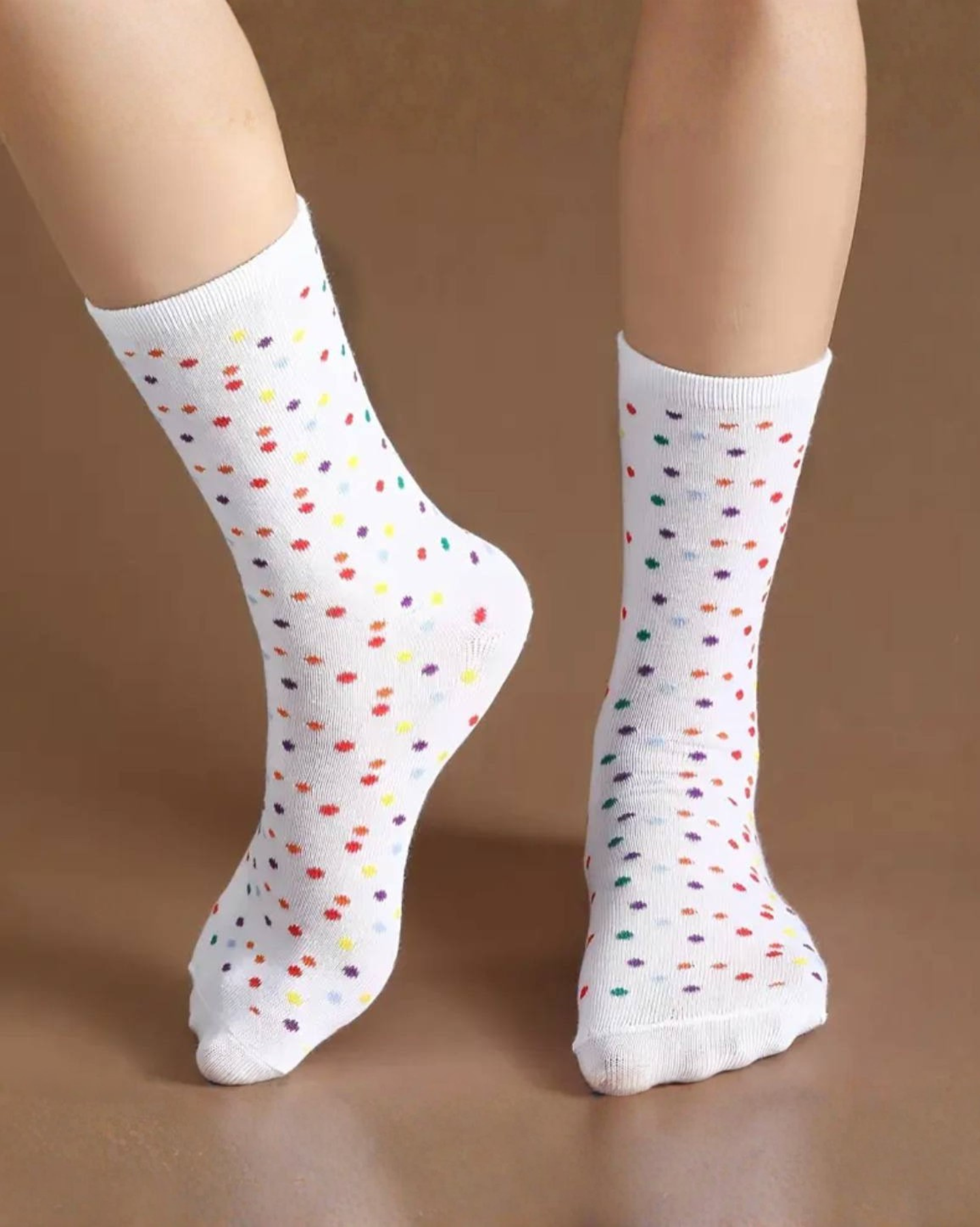 
Ice Cream Pattern Mid-calf Crew Socks