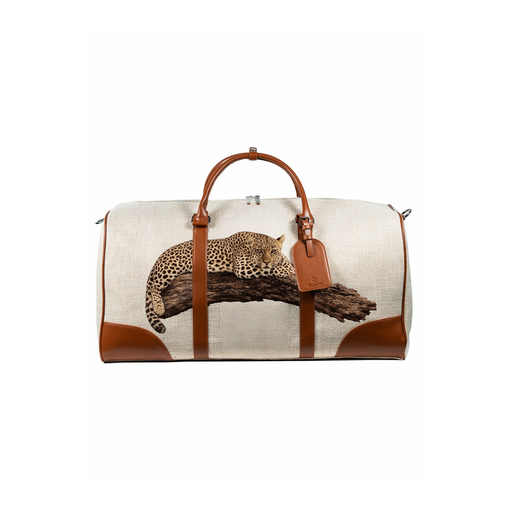 
حقيبة دفل بنية