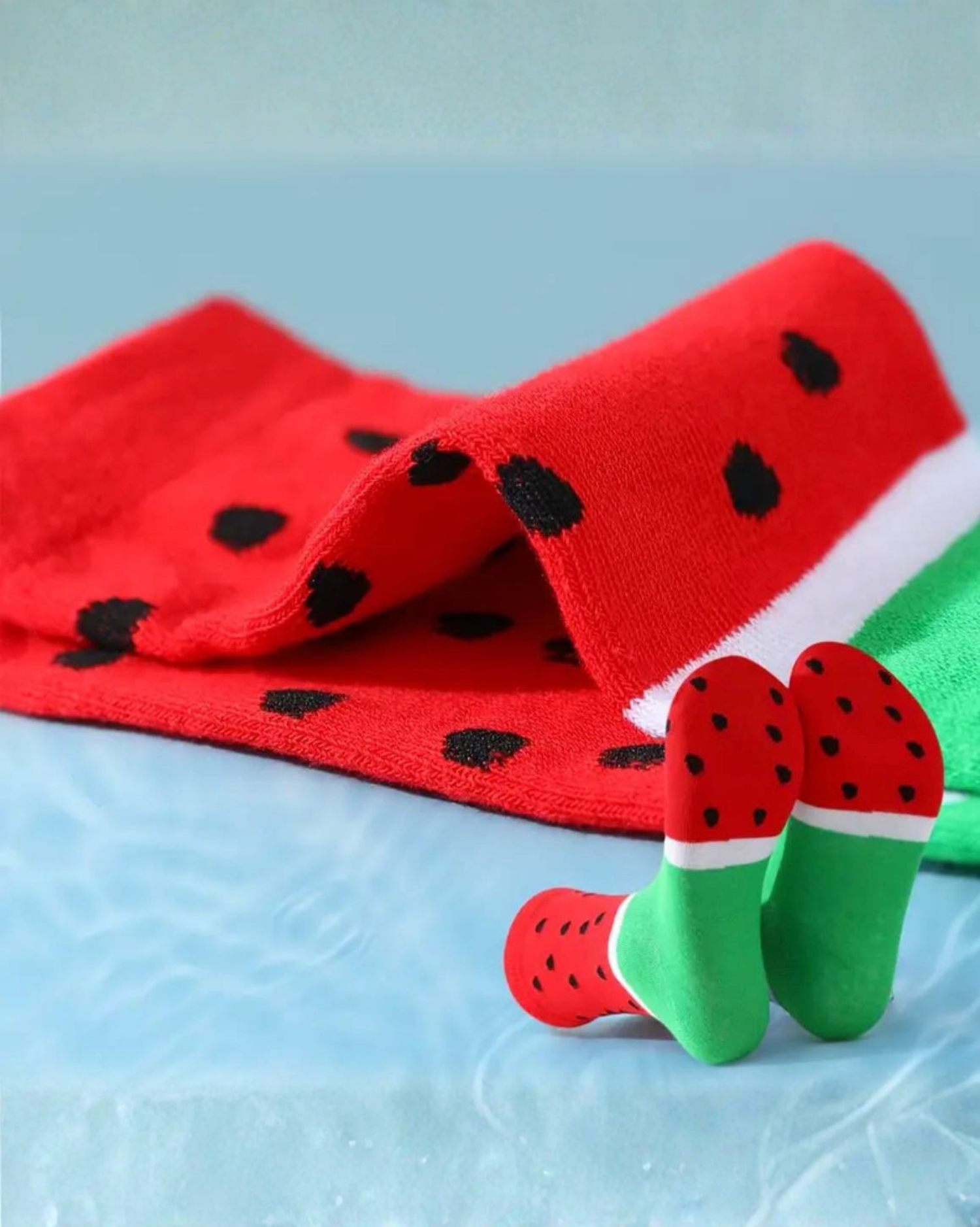 
Watermelon Ice Cream Socks