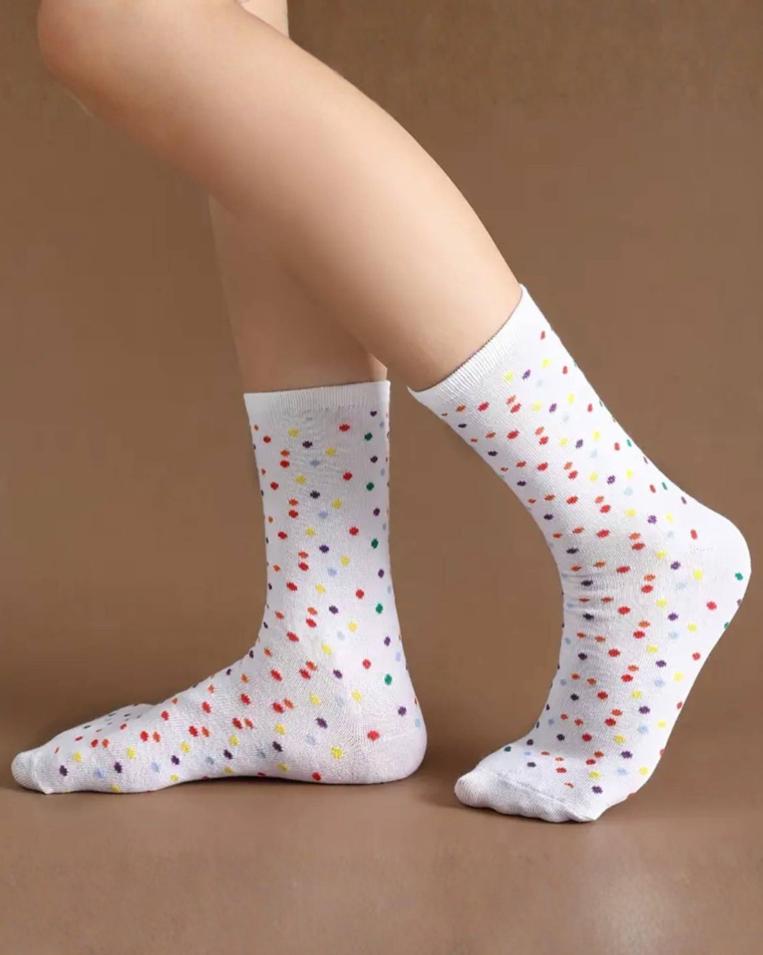 
Ice Cream Pattern Mid-calf Crew Socks