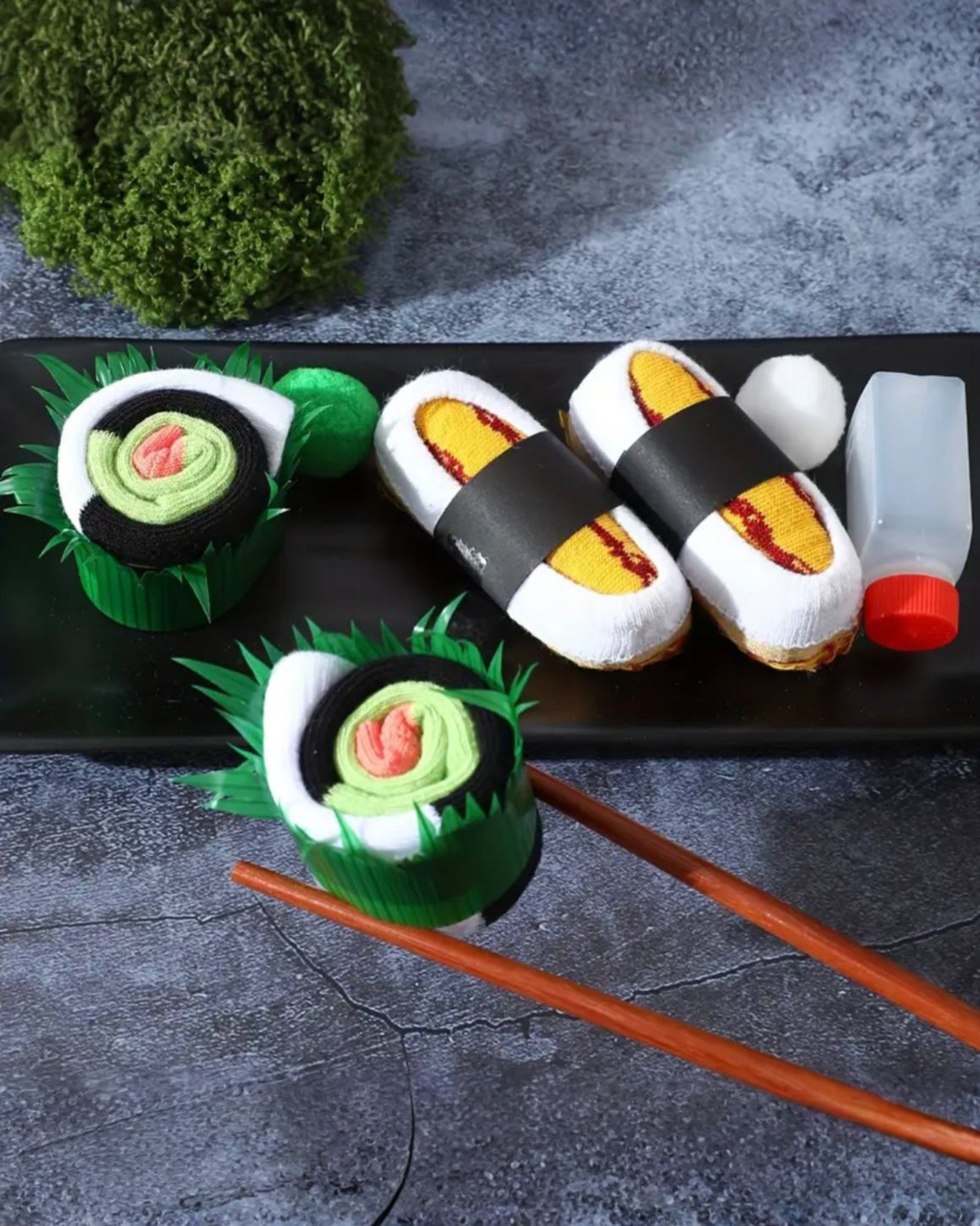 
Sushi Pattern Socks