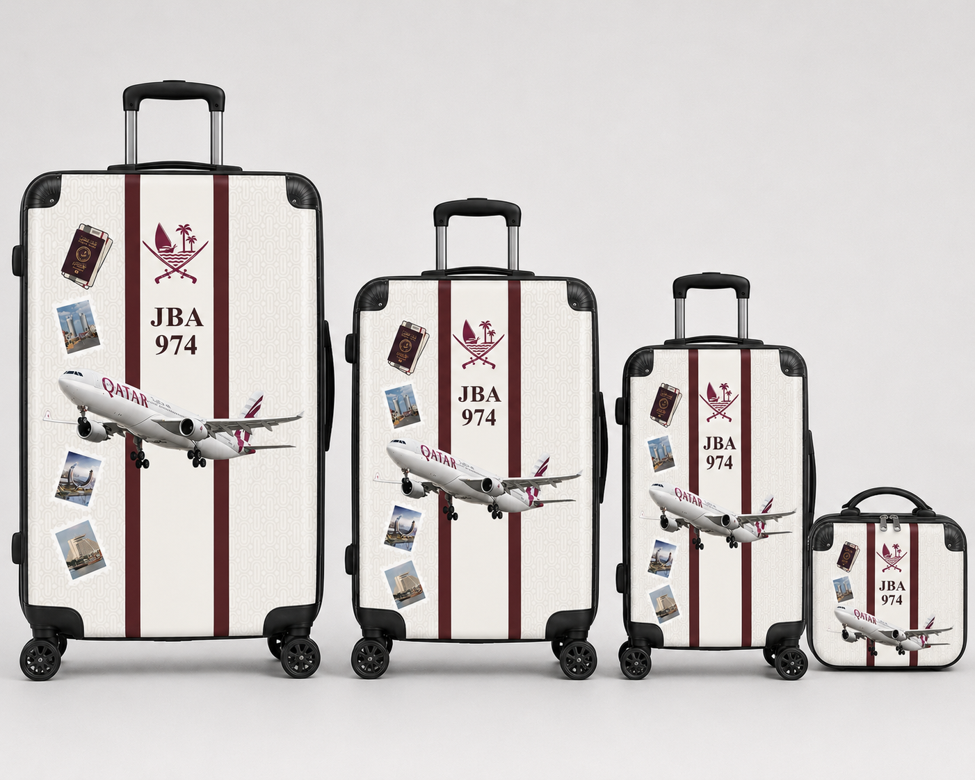 
Qatar Voyage Luggage Bags