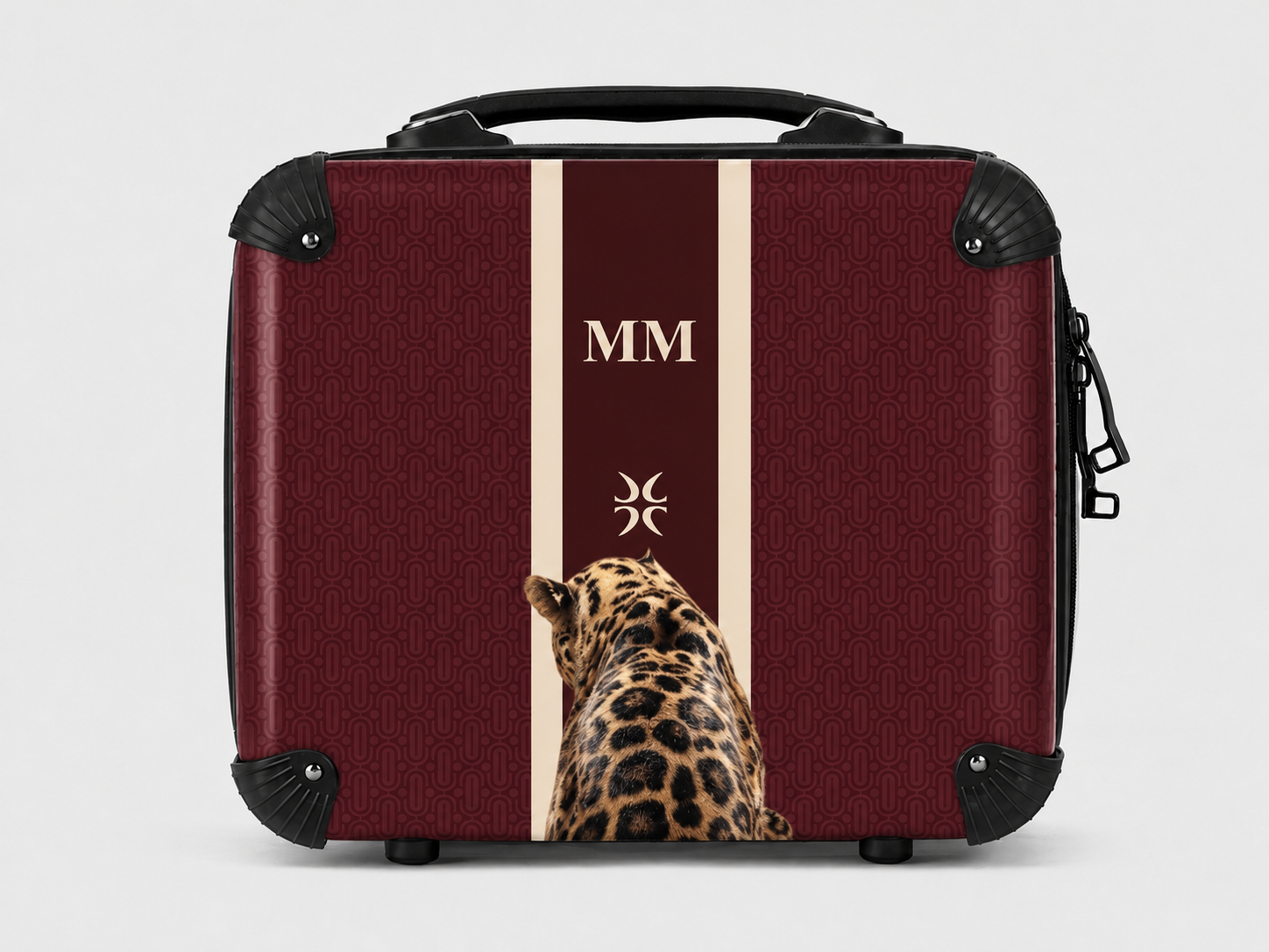 
Crimson Leopard Luggage