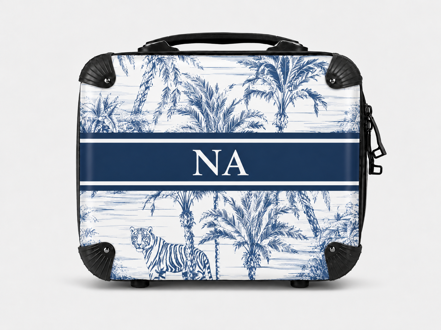 
Blue Tropical Luggage