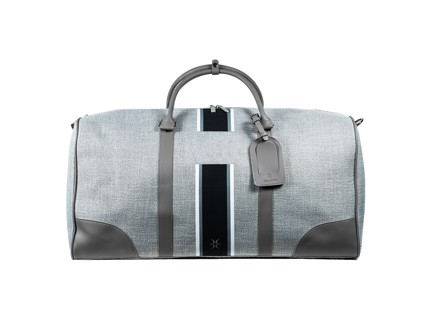 Gray Duffle Bag