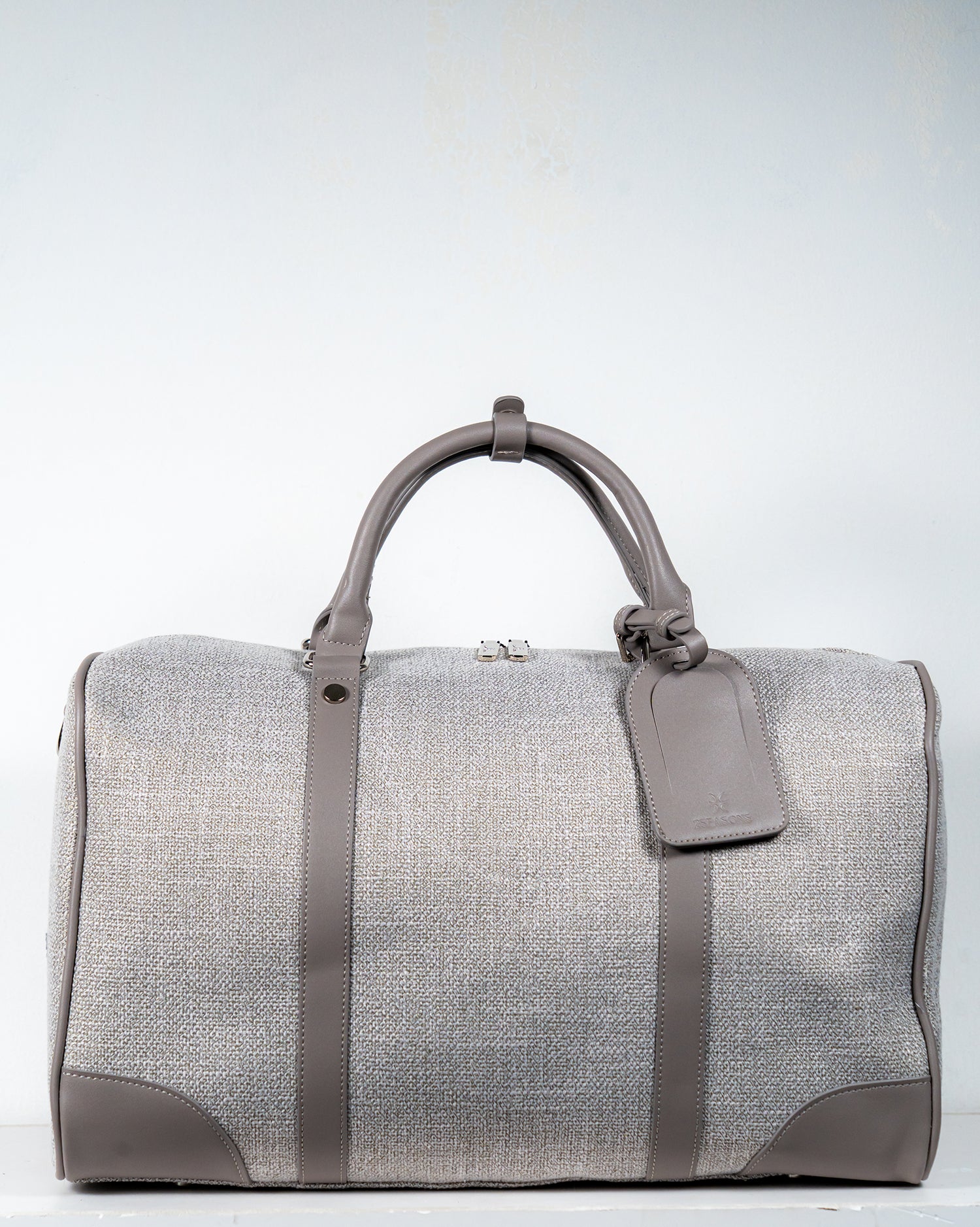 Gray Duffle Bag