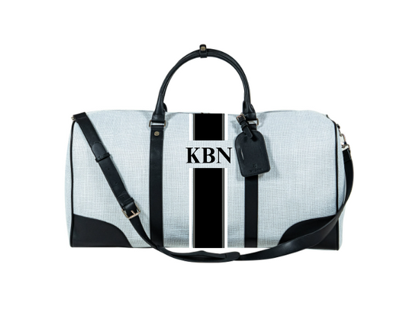 White Duffle Bag | Weekend Bag | Travel Duffle Bag - 2SEASONS